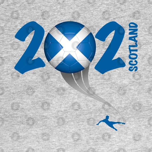 Scotland Euro Soccer 2021 by DesignOfNations